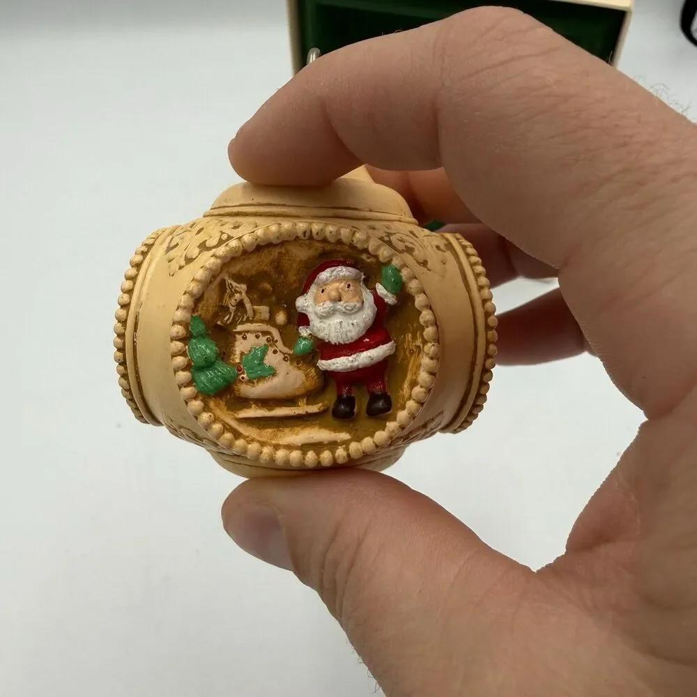 Hallmark Christmas Ornament 1983 Scenes of the Season Santas On His Way Vintage